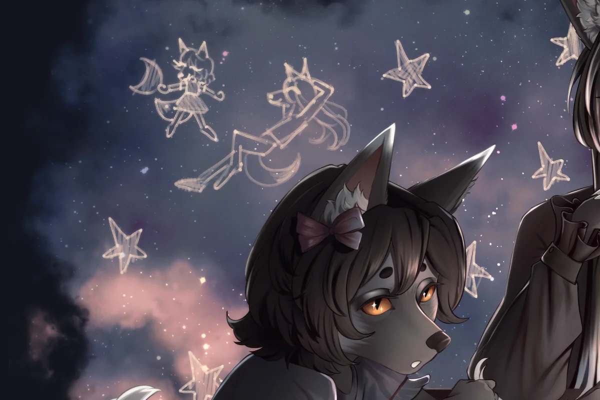 Digital illustration artwork by Naust